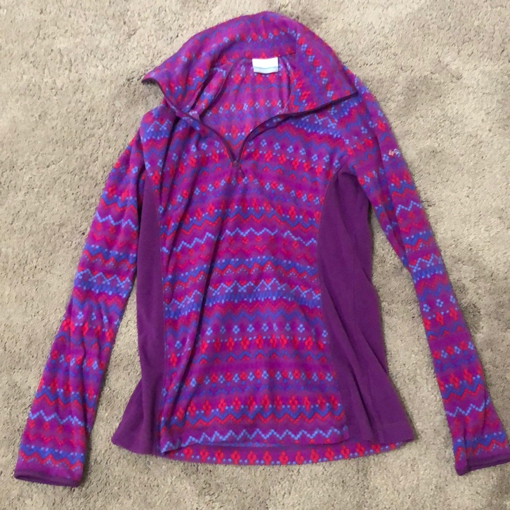 Columbia fleece pullover